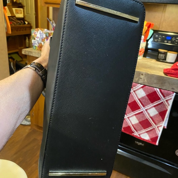 Tory Burch Black Leather Satchel - Picture 5 of 12